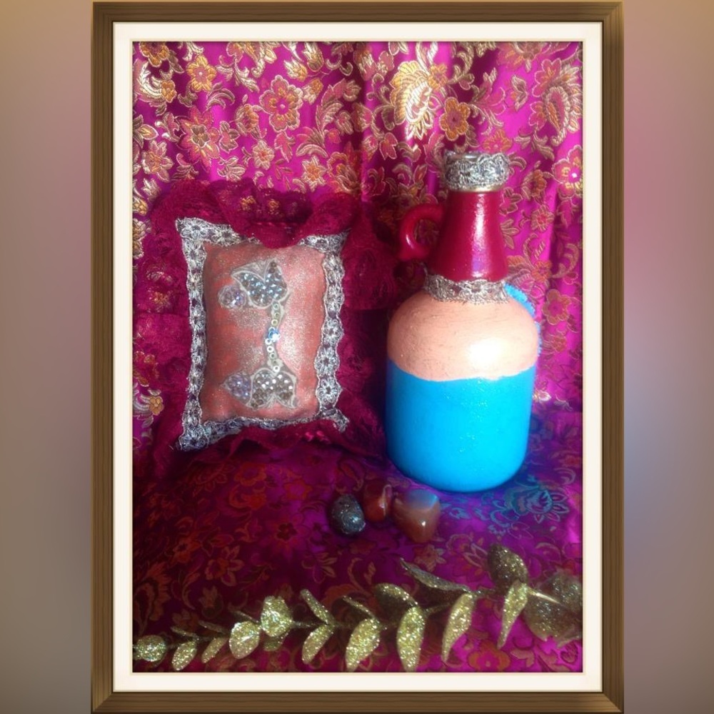 Handcrafted  Gypsy Bottle Prophetic Elixir - Picture 5 of 8